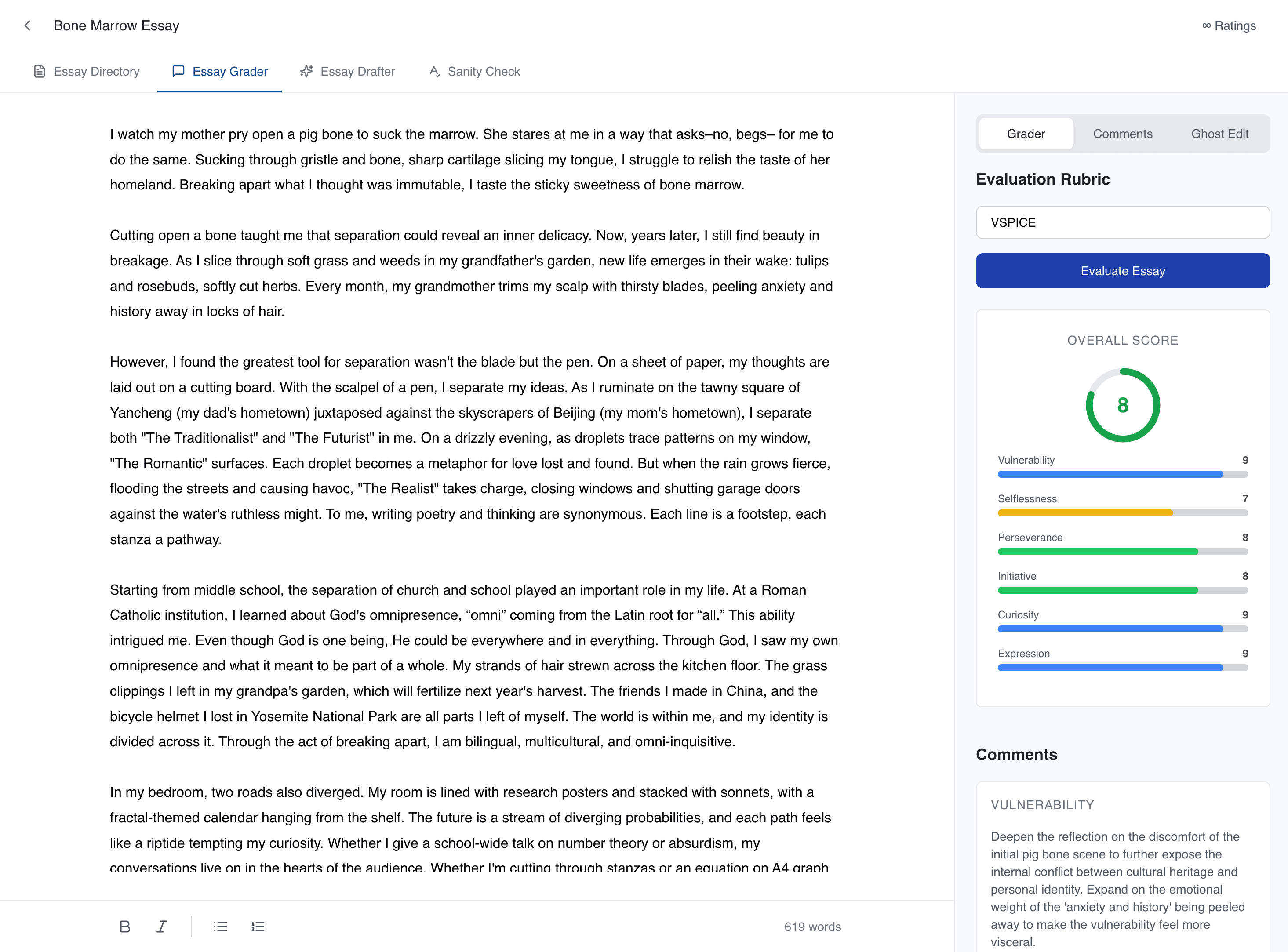 Essay Editor - Collegebase